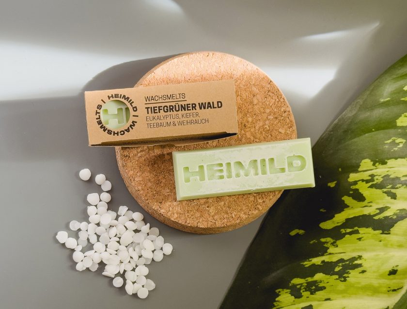 Wachsmelt Duftwachs Mini Probiergröße Tiefgrüner Wald